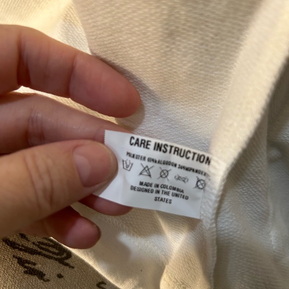 Fashion Cloud Official Cropped Off-White Jacket Medium - Picture 14 of 16